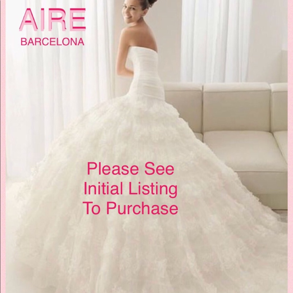 MORE INFO: AIRE BARCELONA 💎 Wedding Dress - Picture 7 of 7